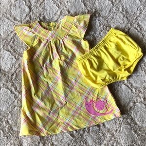 12 month baby girl dress with diaper cover